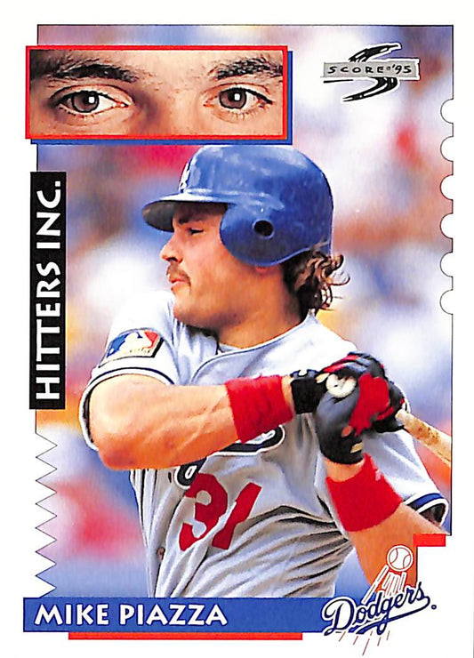 FIINR Baseball Card 1995 Pinnacle Mike Piazza MLB Baseball Card #558 - Mint Condition