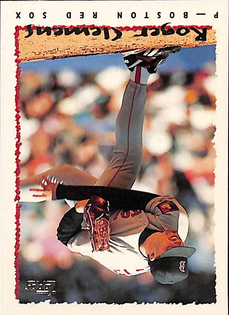 FIINR Baseball Card 1995 Topps Roger Clemens MLB Baseball Card #360 - Mint Condition