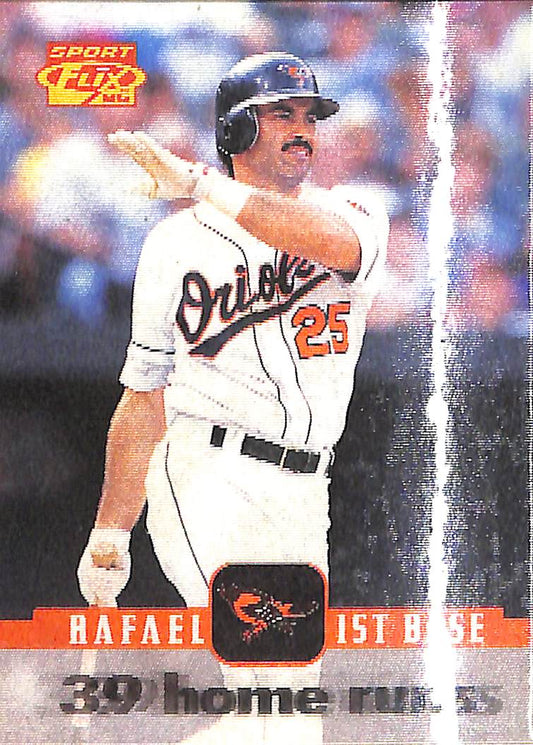 FIINR Baseball Card 1996 Pinnacle Hologram Rafael Palmeiro MLB Baseball Card #29 - Mint Condition