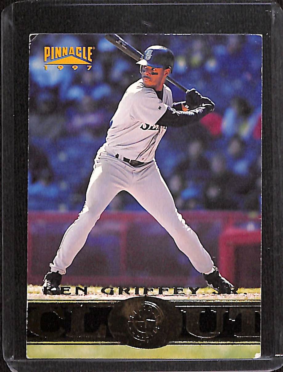 FIINR Baseball Card 1997 Pinnacle Ken Griffey Jr. MLB Baseball Card #193