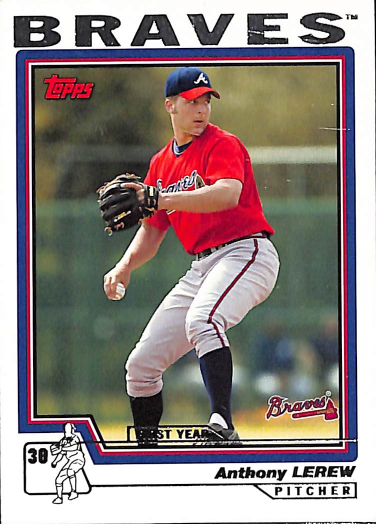 FIINR Baseball Card 2003 Topps Anthony Lerew MLB Baseball Card #298 - Mint Condition