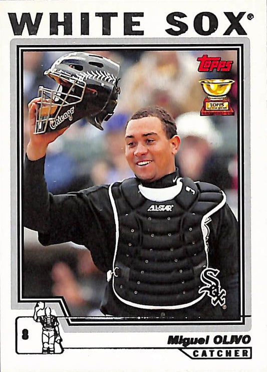 FIINR Baseball Card 2003 Topps Miguel Olivo MLB Baseball Card #85 - Rookie Card -  Mint Condition