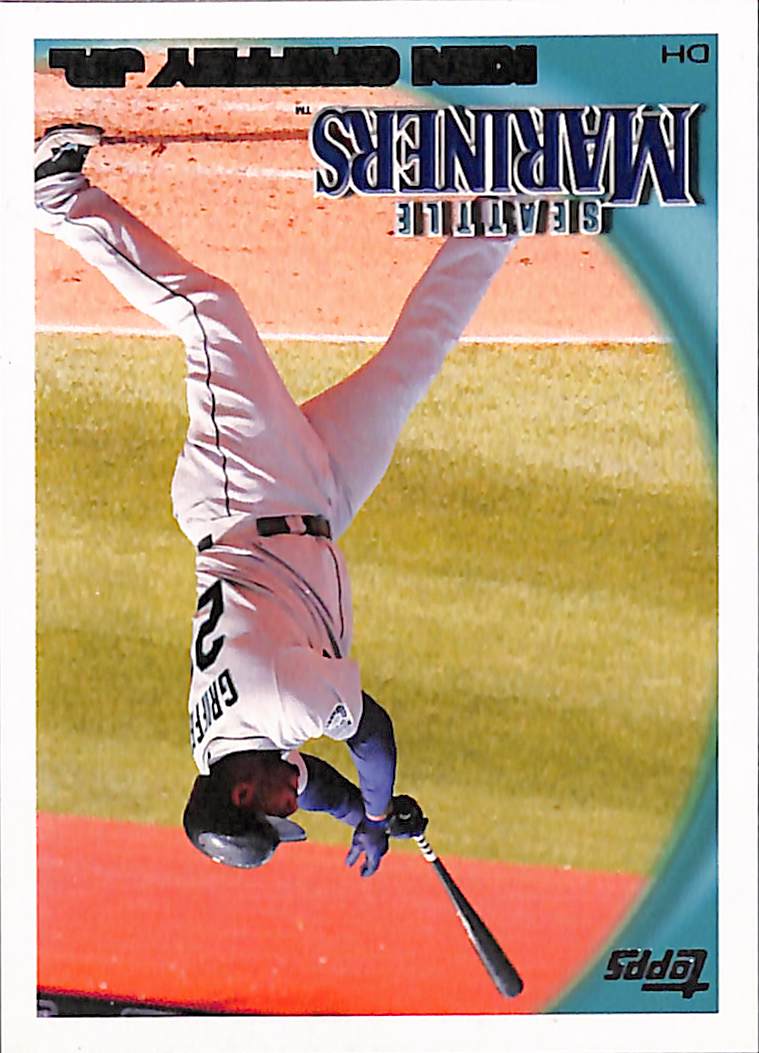 FIINR Baseball Card 2010 Topps Ken Griffey Jr. MLB Baseball Card #85 - Mint Condition