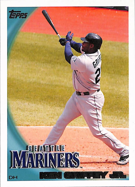 FIINR Baseball Card 2010 Topps Ken Griffey Jr. MLB Baseball Card #85 - Mint Condition