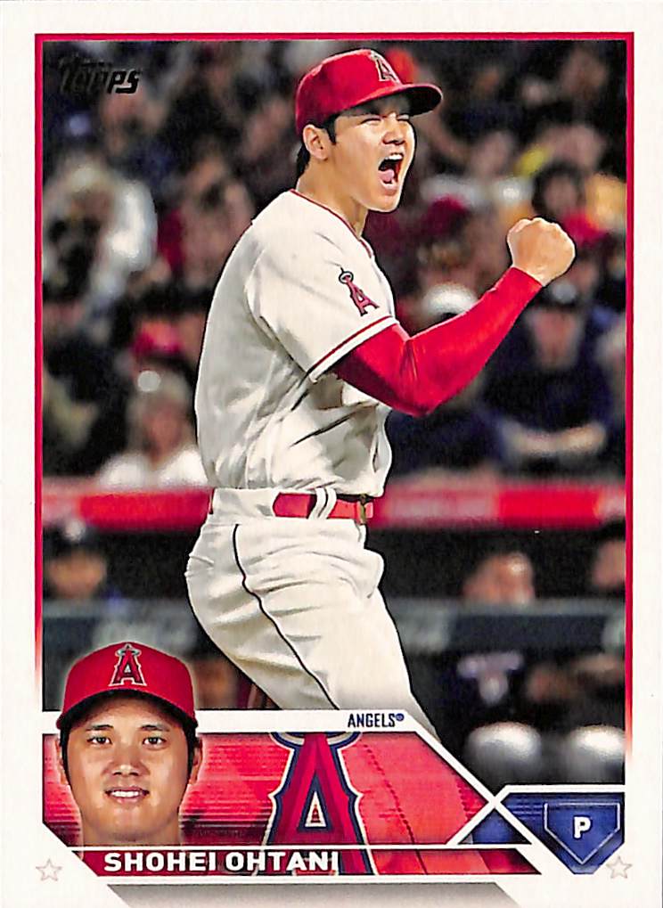 FIINR Baseball Card 2023 Topps Shohei Ohtani MLB Baseball Card #17 - Mint Condition