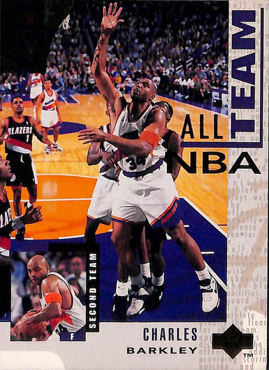 FIINR BasketBall Card 1994 Upper Deck All - NBA Charles Barkley Basketball Card #17 - Mint Condition