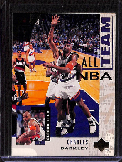 FIINR BasketBall Card 1994 Upper Deck All - NBA Charles Barkley Basketball Card #17 - Mint Condition