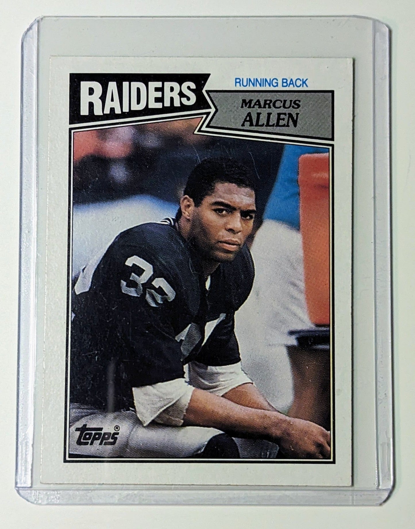 FIINR Football Card 1987 Topps Marcus Allen Football Card #215 - Mint Condition