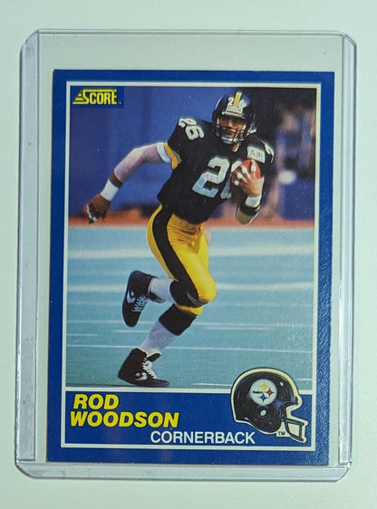 FIINR Football Card 1989 Score Rod Woodson Football Card #78 - Mint Condition