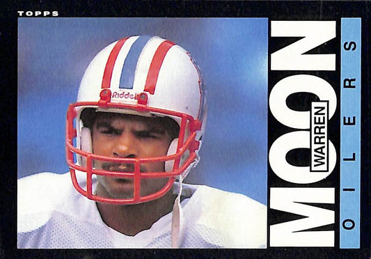 FIINR Football Card 1989 Topps Warren Moon NFL Football Card #251 - Mint Condition