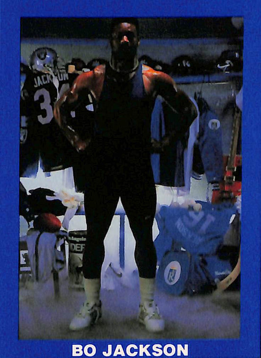 FIINR Football Card 1990 Bo Jackson Los Angeles Raiders Football Card - Unknown - Mint Condition