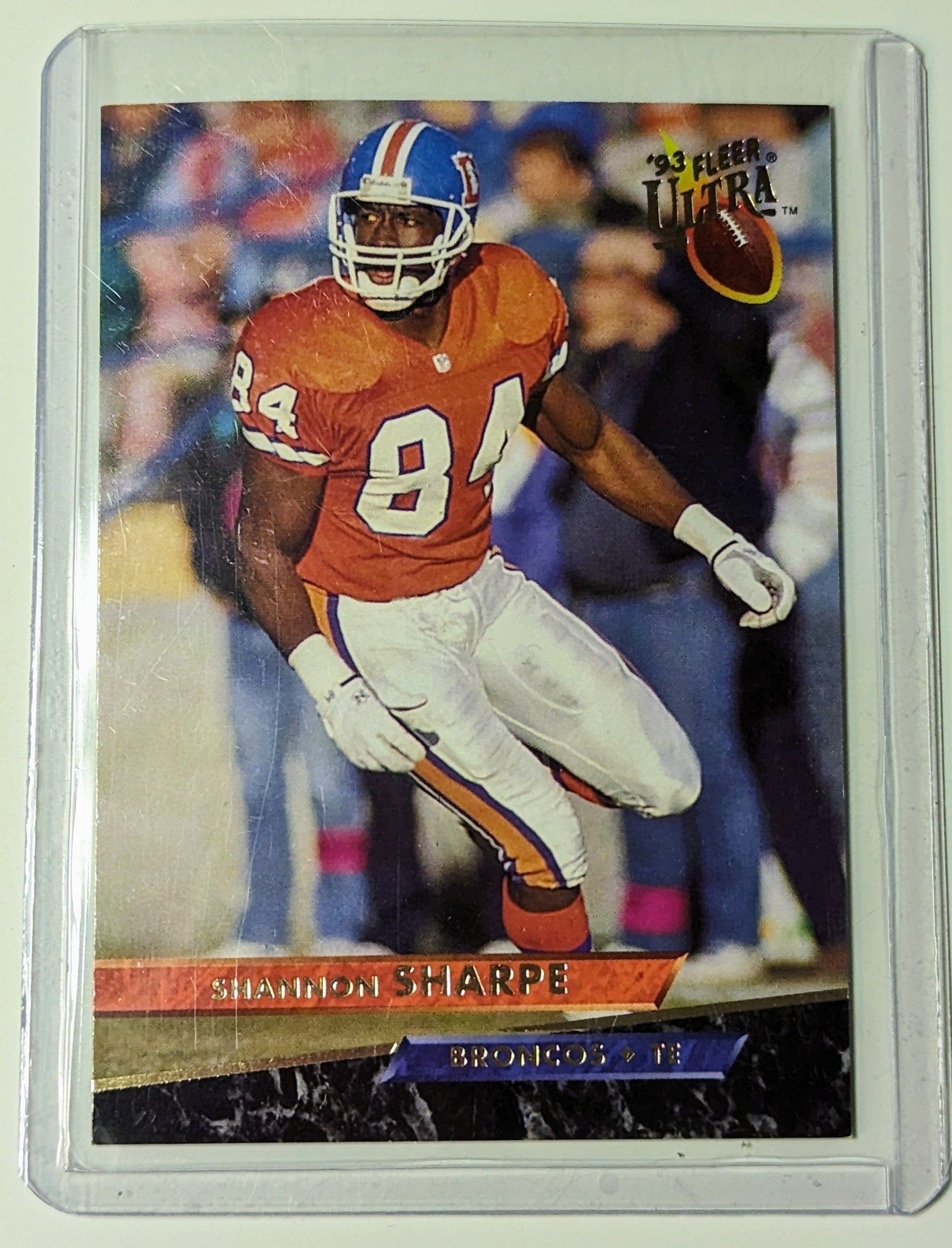 FIINR Football Card 1993 Fleer Shannon Sharpe Football Card #119 - Mint Condition