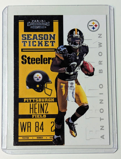 FIINR Football Card 2012 Panini Antonio Brown Football Card #77 - Mint Condition