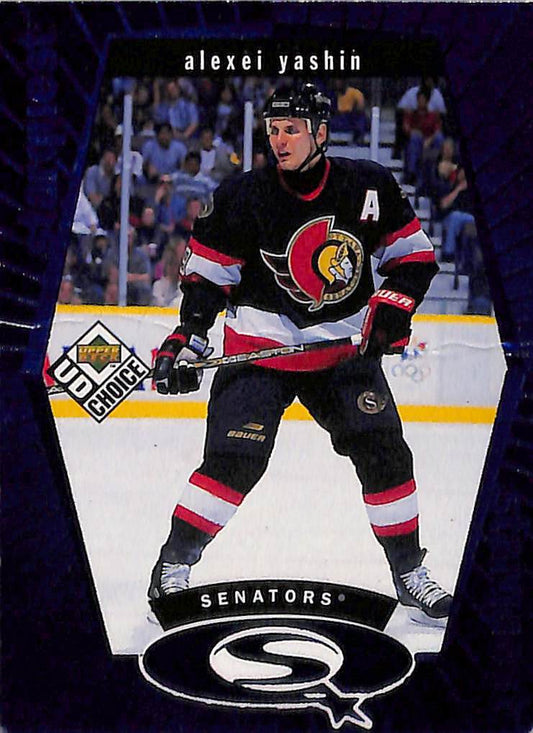 FIINR Hockey Card 1998 Upper Deck Alexi Yashin Hockey Player Card #SQ10