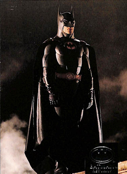 FIINR Other Sports Memorabilia 1992 Topps Batman Played By Michael Keaton Batman Returns Card #24 - Mint Condition