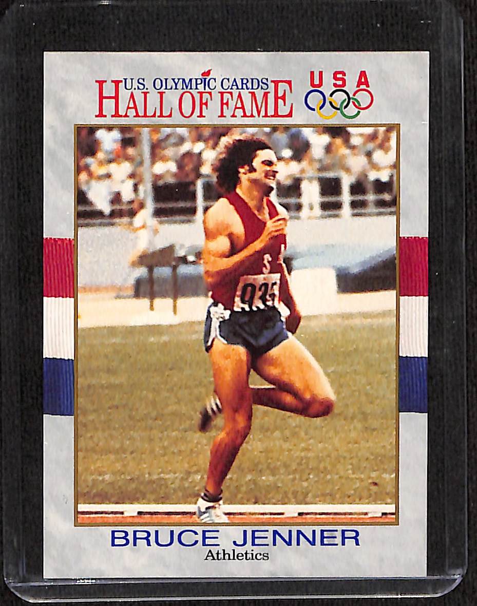 FIINR US Olympic Cards 1991 Bruce Caitlyn Jenner US Olympic Trading Card #33 - Mint Condition