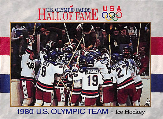 FIINR US Olympic Cards 1991 The 1980 US Olympic Hockey Team Trading Card #69 - Mint Condition